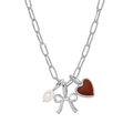 Paperclip Necklace Chain - Silver | Charm Garden