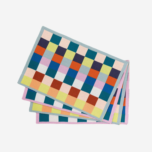 Color Patch Placemat Set | Desert