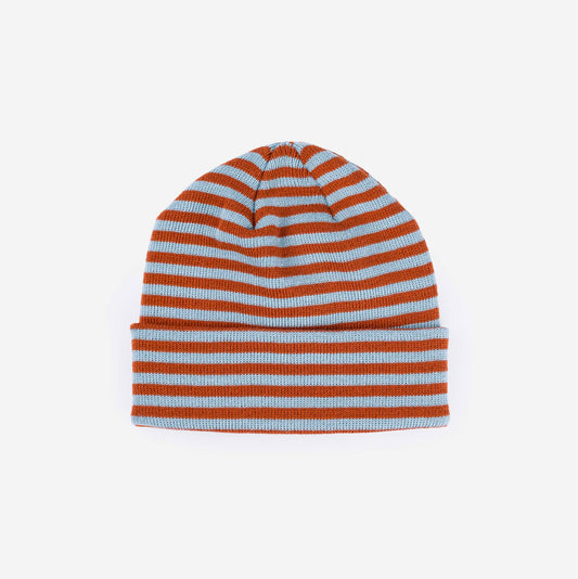 Simple Stripe Knit Beanie | Various Colors