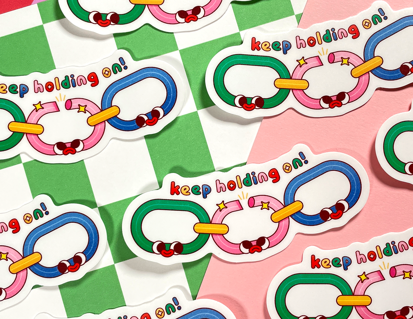 Keep Holding On | Vinyl Sticker