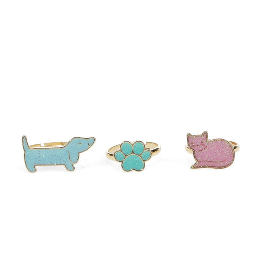 Set of 3 | Glitter Rings