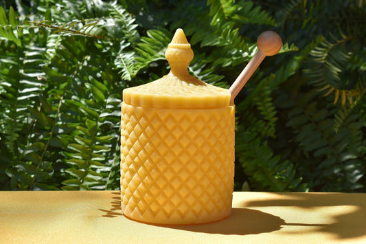 Honey Jar | Raw Beeswax