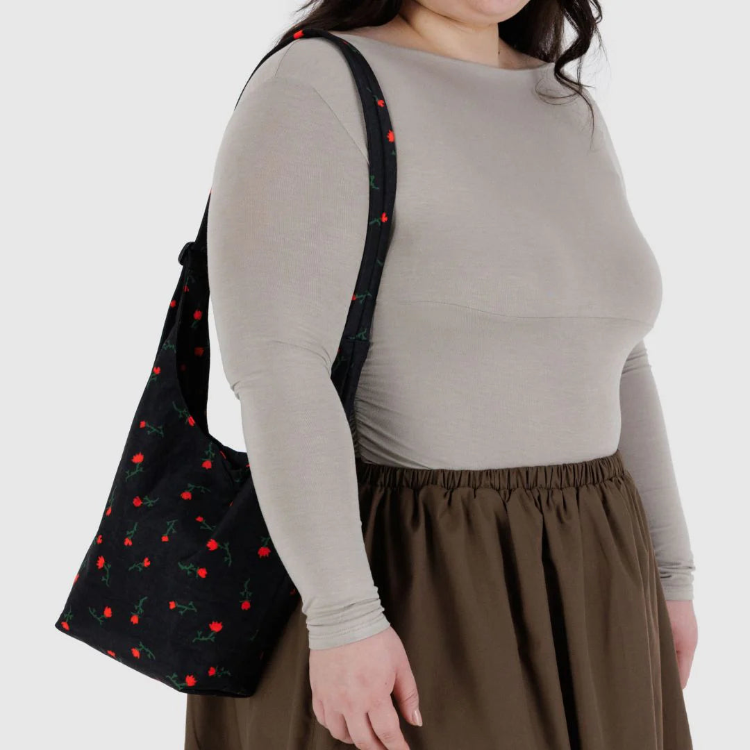 Small Nylon Sling Bag | Painted Wildflower