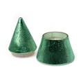 Stacked Tree Candle | Cypress & Fir - Various colours