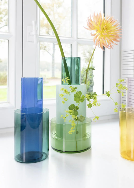 Vase Amphi | large milky