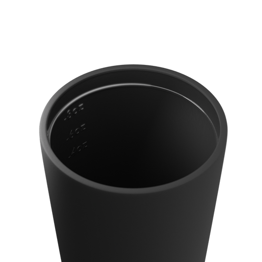 Reusable Ceramic Cup - Bino 8oz | Coal