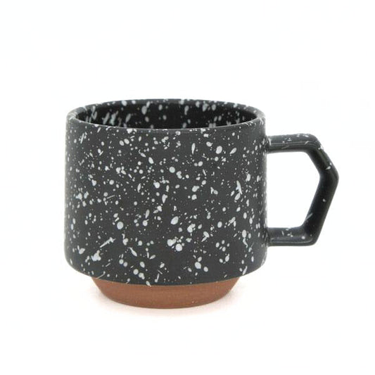 Chips Stack Mug Splash  280ml | White - Black