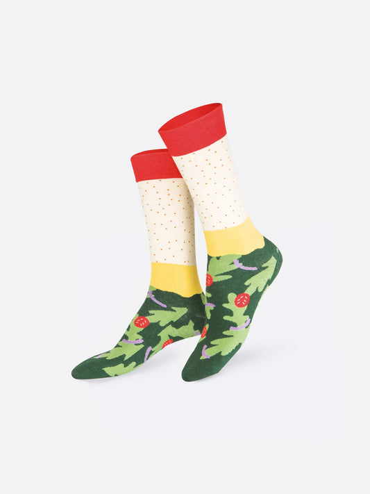 Vegetarian Napoli Pizza Socks
