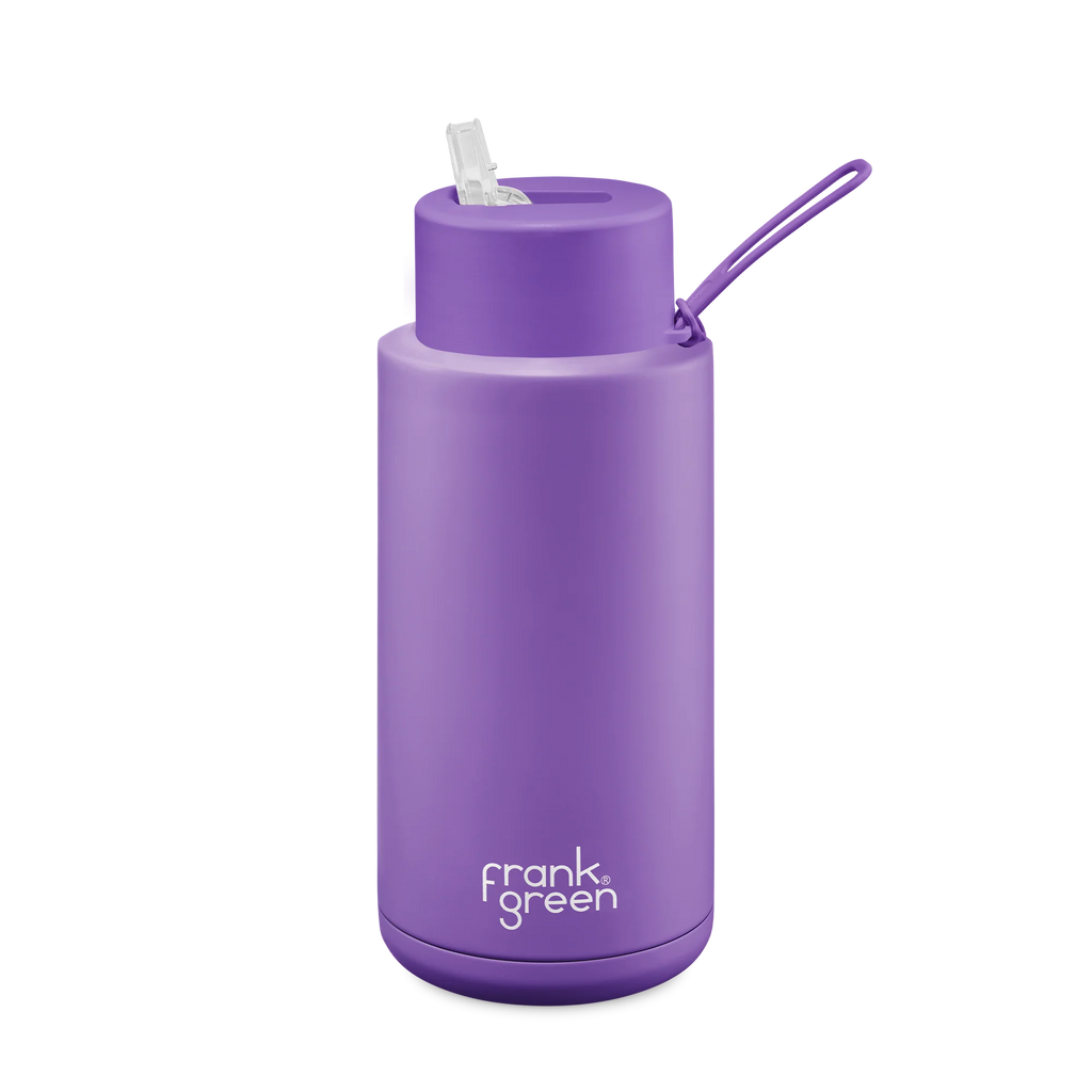 Ceramic Bottle Straw Lid | 34oz Cosmic Purple - Limited Edition