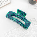 Large Square Multi Hair Claw | Various Colours