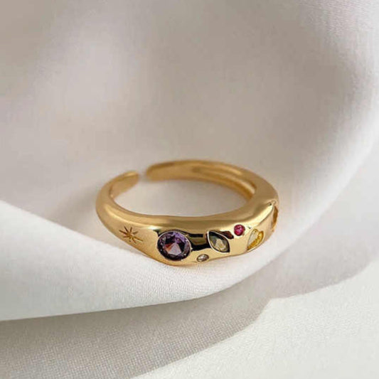 Gold Wavy Rings | Various