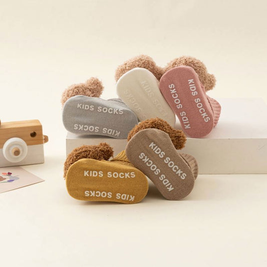 Teddy Bear Baby Socks | Various Colours