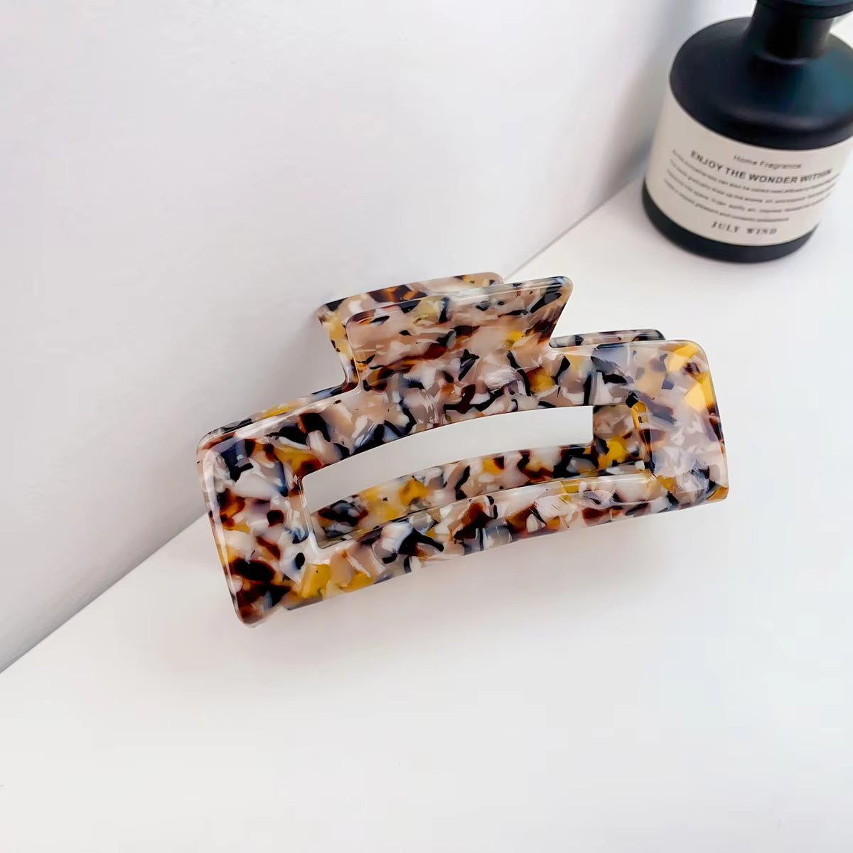 Large Square Multi Hair Claw | Various Colours
