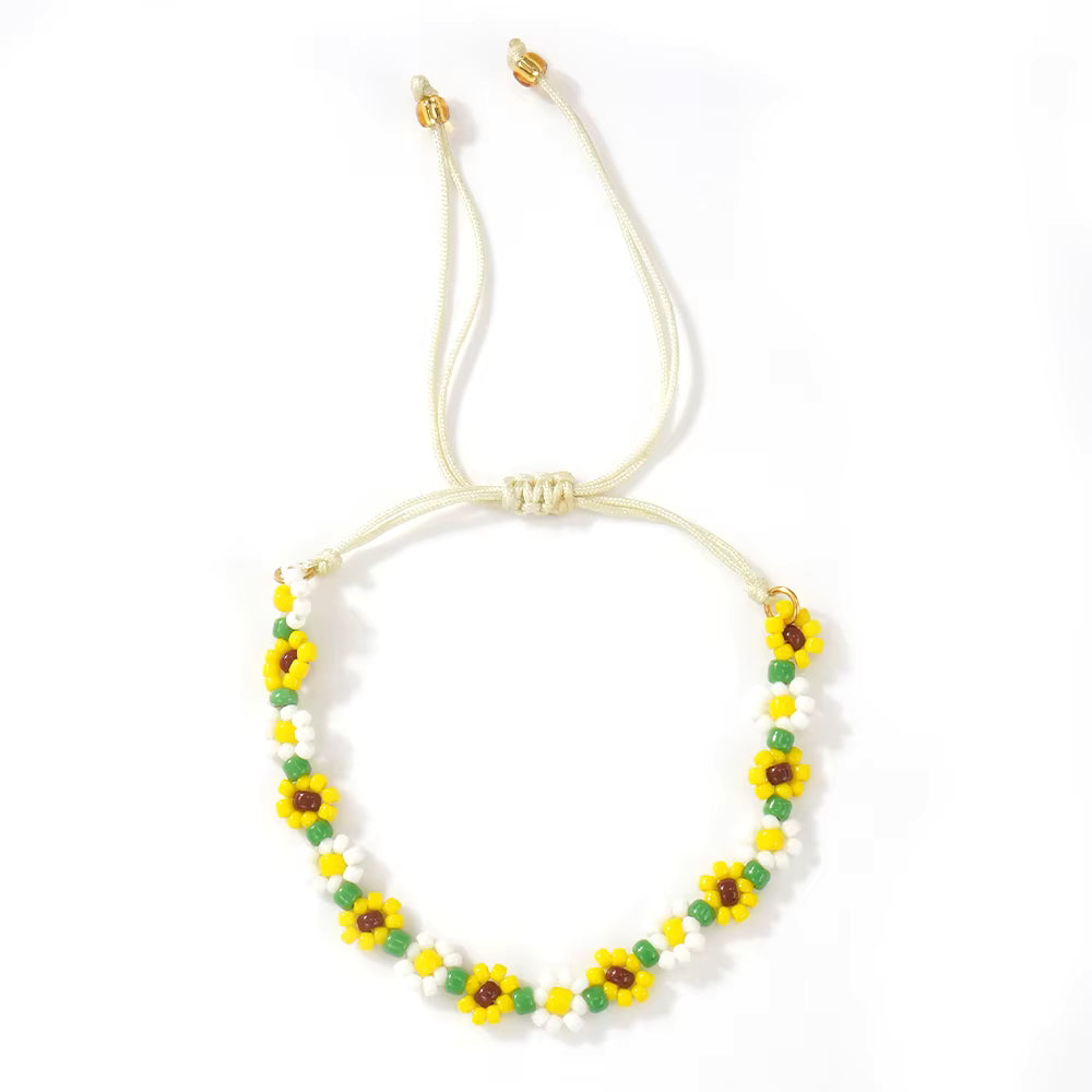 Daisy Slider Bracelet | various colours