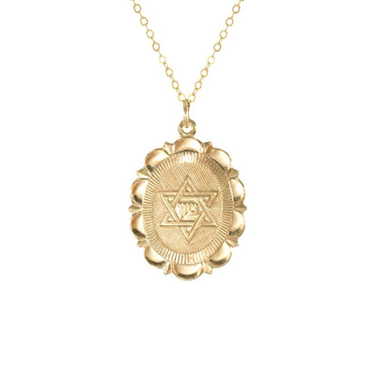 Star of David Pendant Necklace | Various Colours