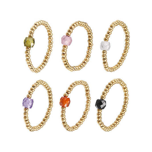 Elastic Ring Gold | various colours