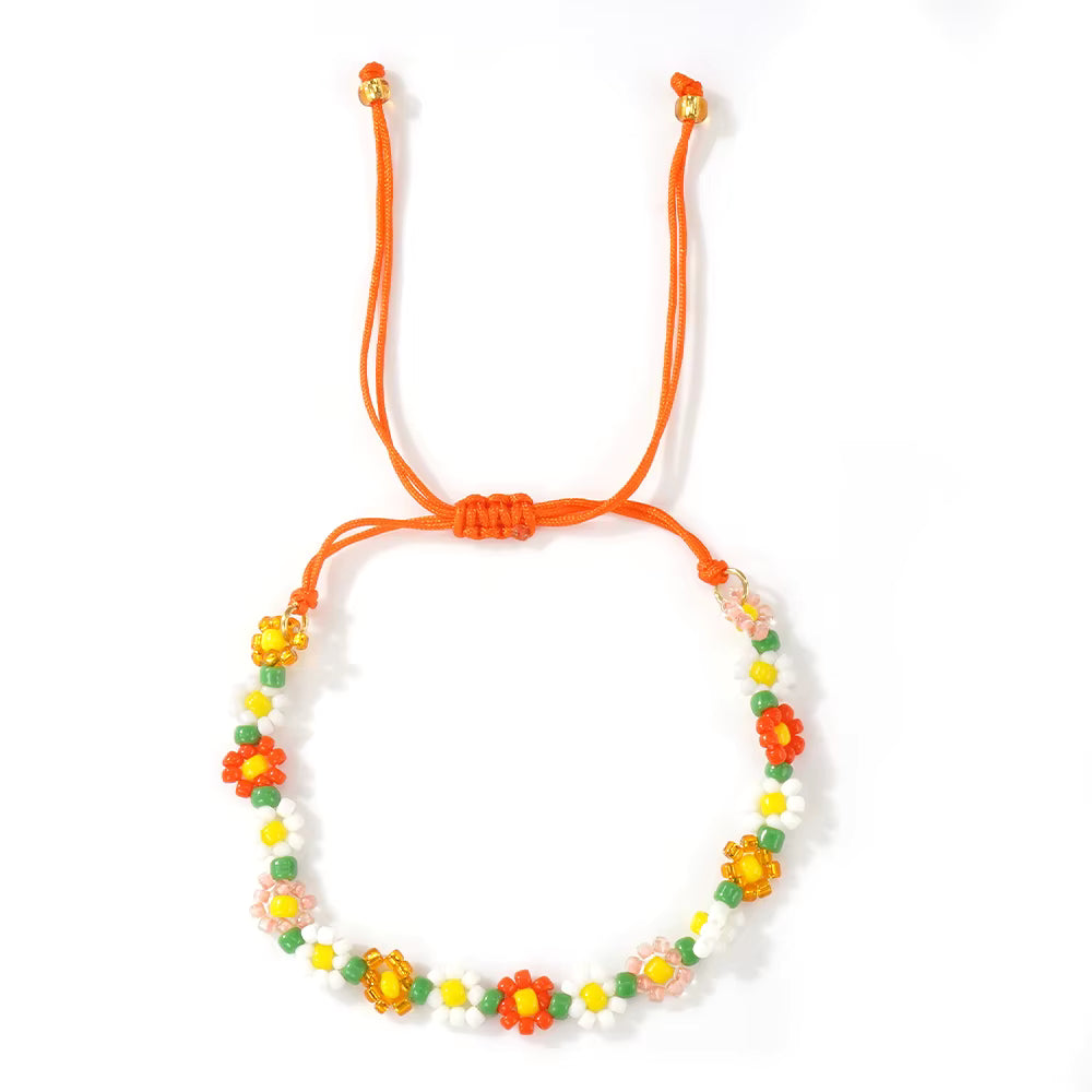 Daisy Slider Bracelet | various colours