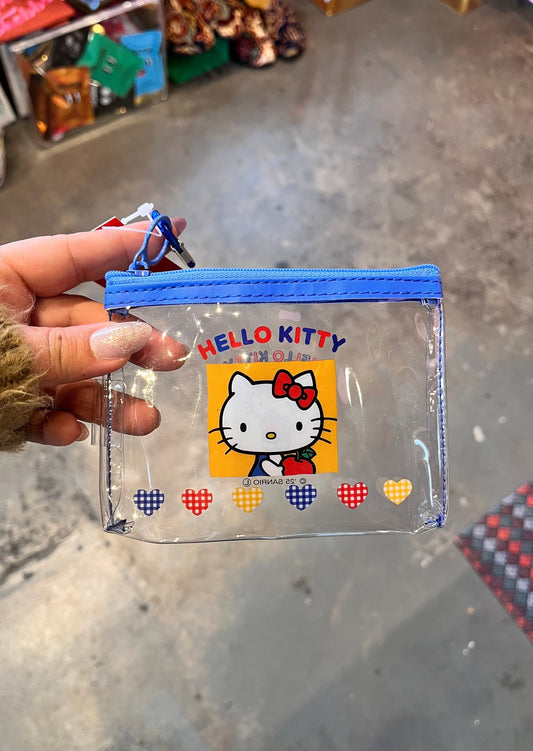 Hello Kitty Clear Pouch | Various Colours