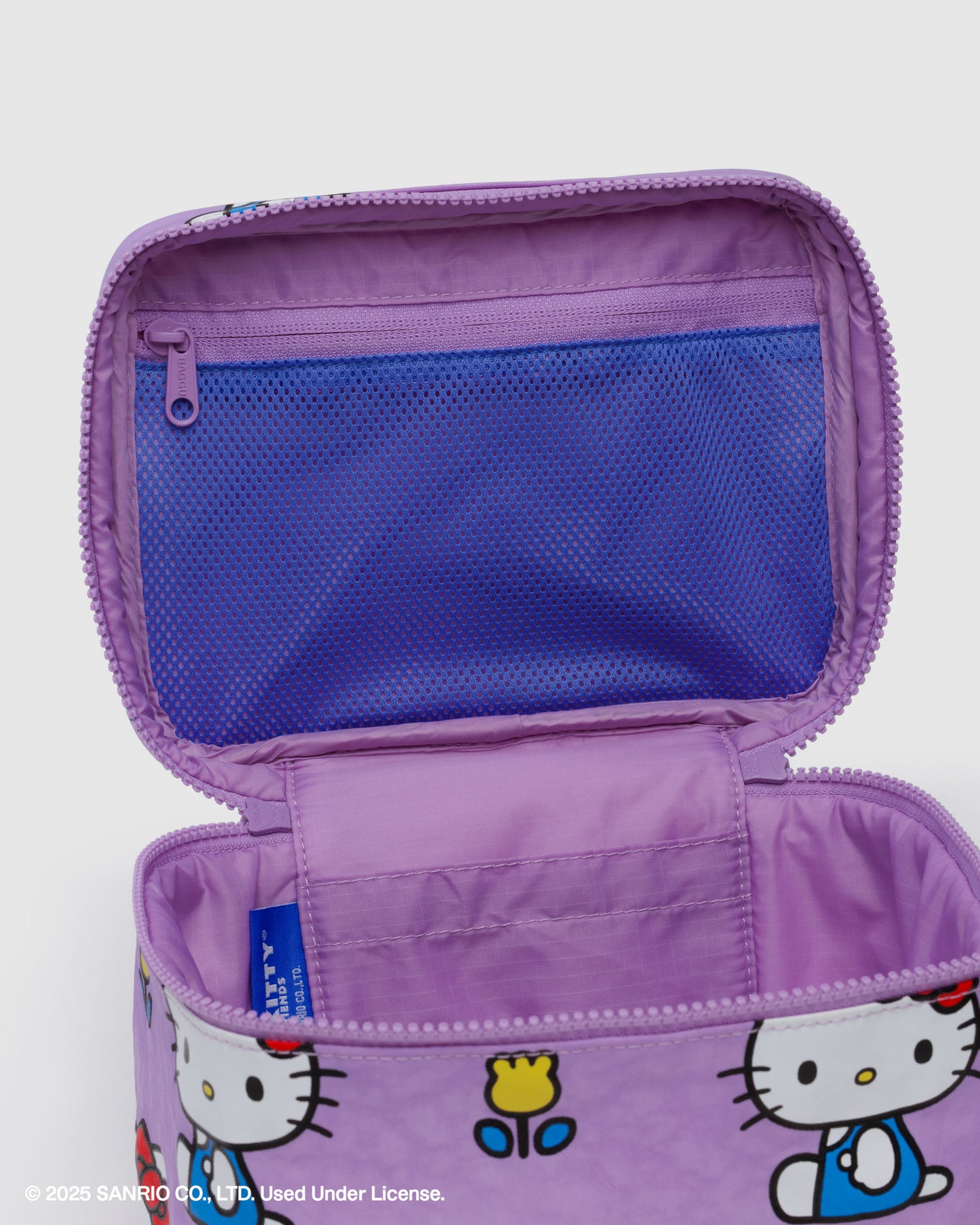 Large Cosmetic Case | Hello Kitty Purple