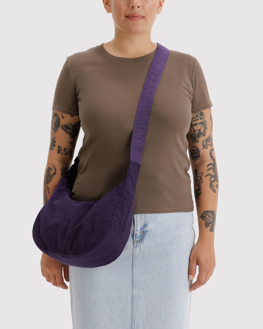 Medium Crescent Bag | Fig