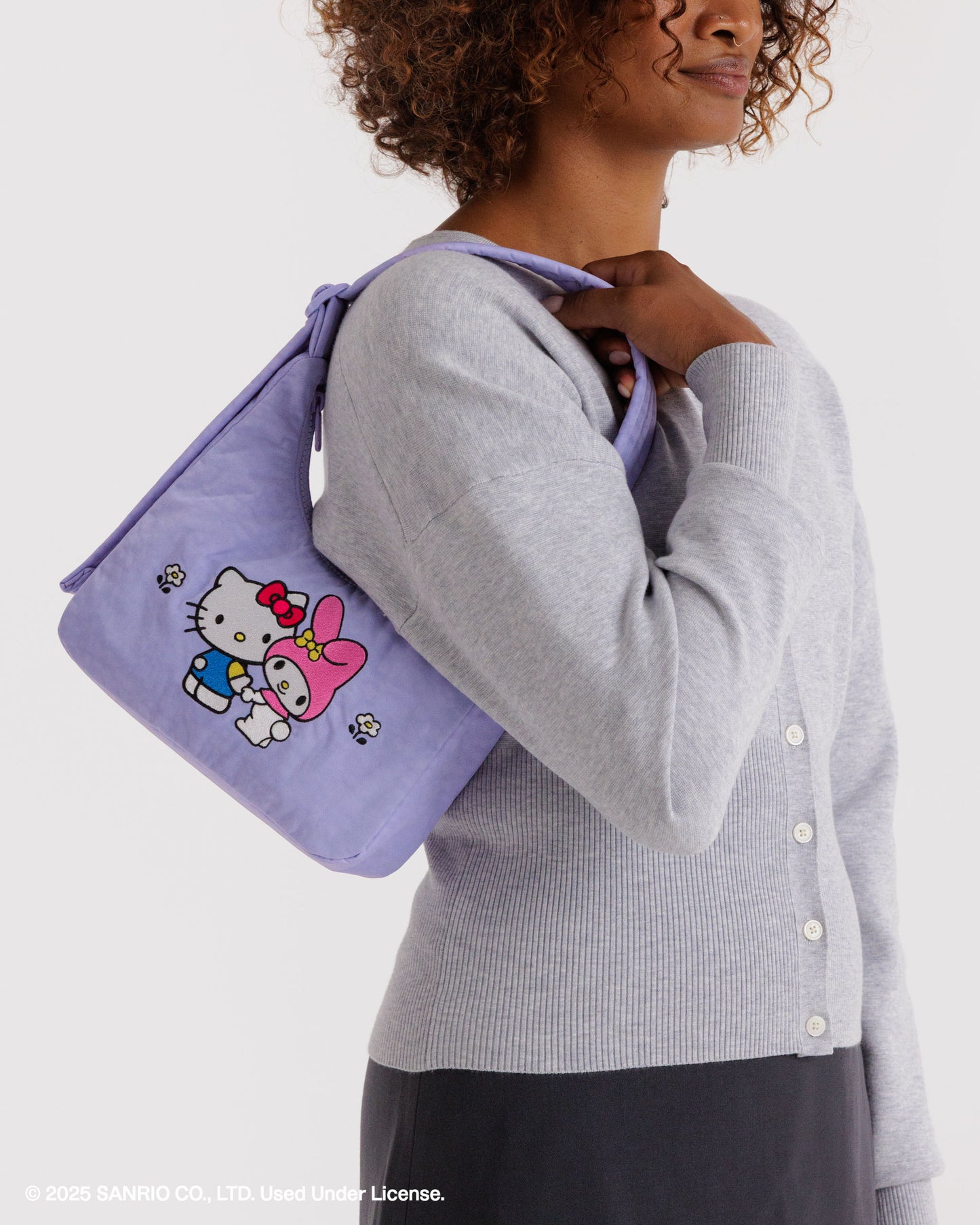 Mini Nylon Shoulder Bag | Hello Kitty & My Melody