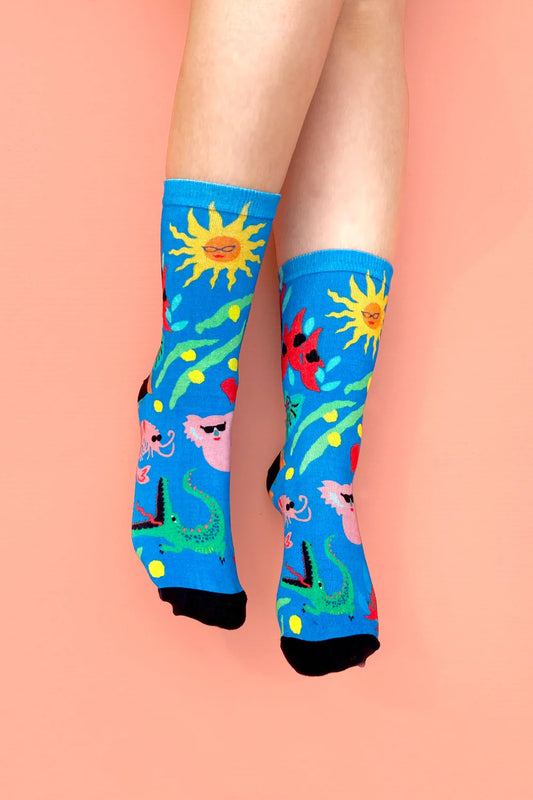 Bamboo Crew Socks | RAINBOW OZ