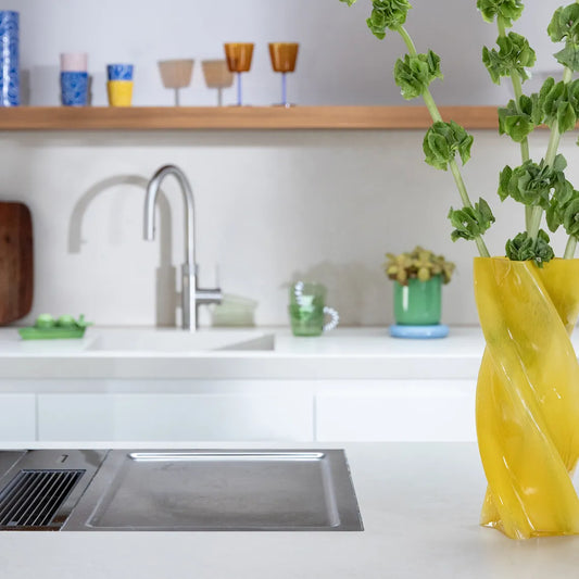 Vase Marshmallow | Opaque Yellow