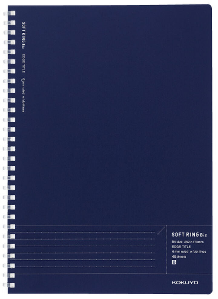Japanese Soft Ring Notebook | B5 & A5
