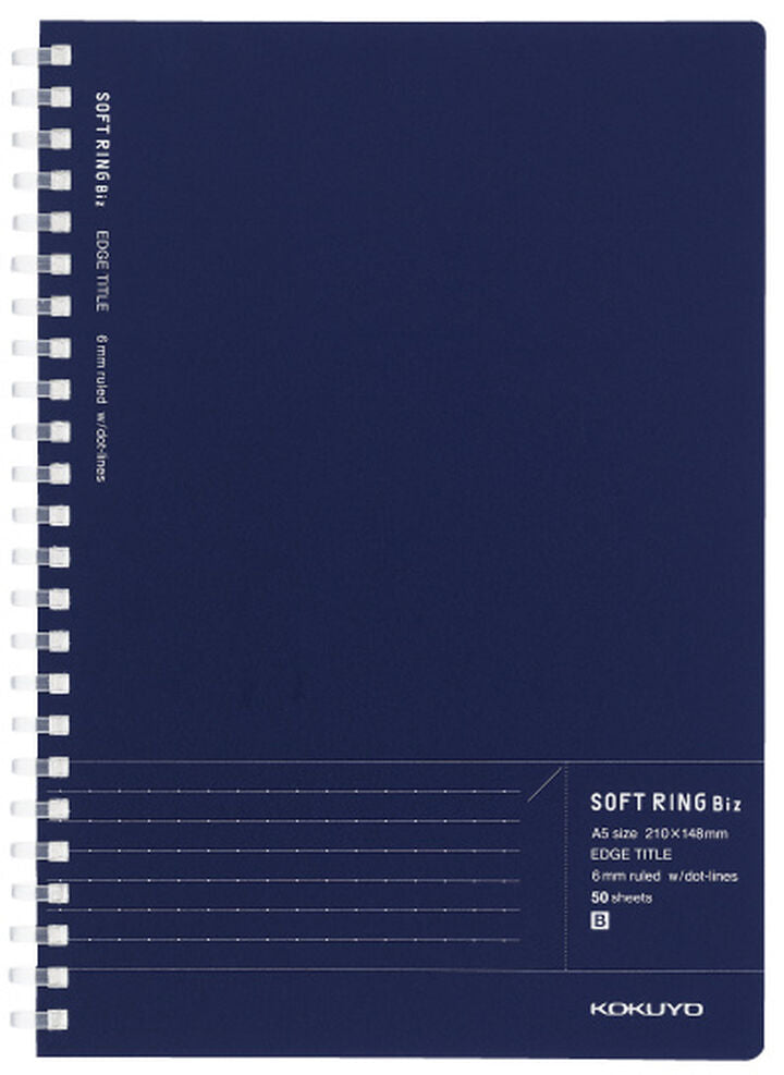 Japanese Soft Ring Notebook | B5 & A5