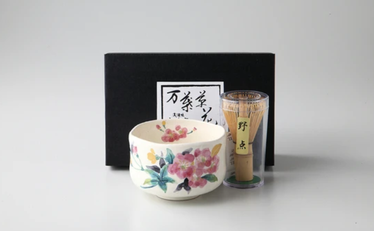 Matcha Cup & Whisk Set | Various Colours