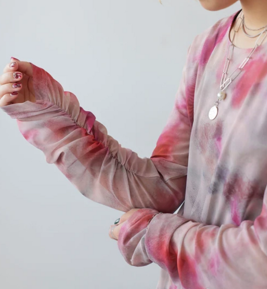 Tie dye Mesh Dress | Various Colours