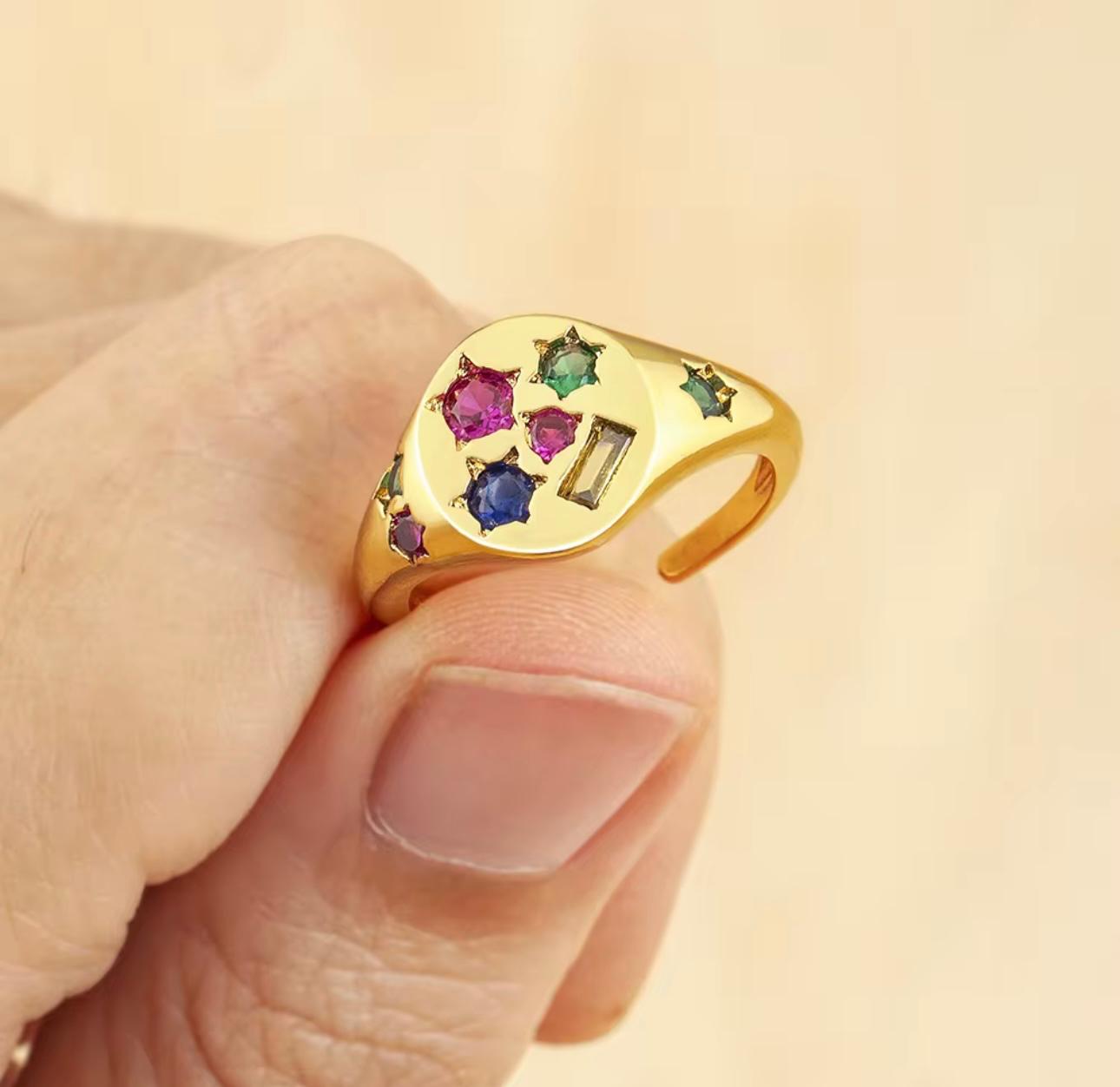 Gold Signet Ring