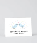 Congrats Love Birds Card