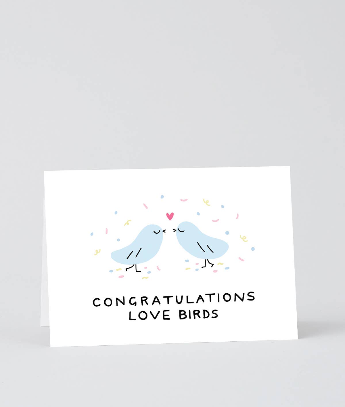 Congrats Love Birds Card