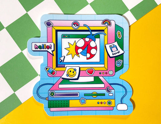 90s Ladybug | Vinyl Sticker