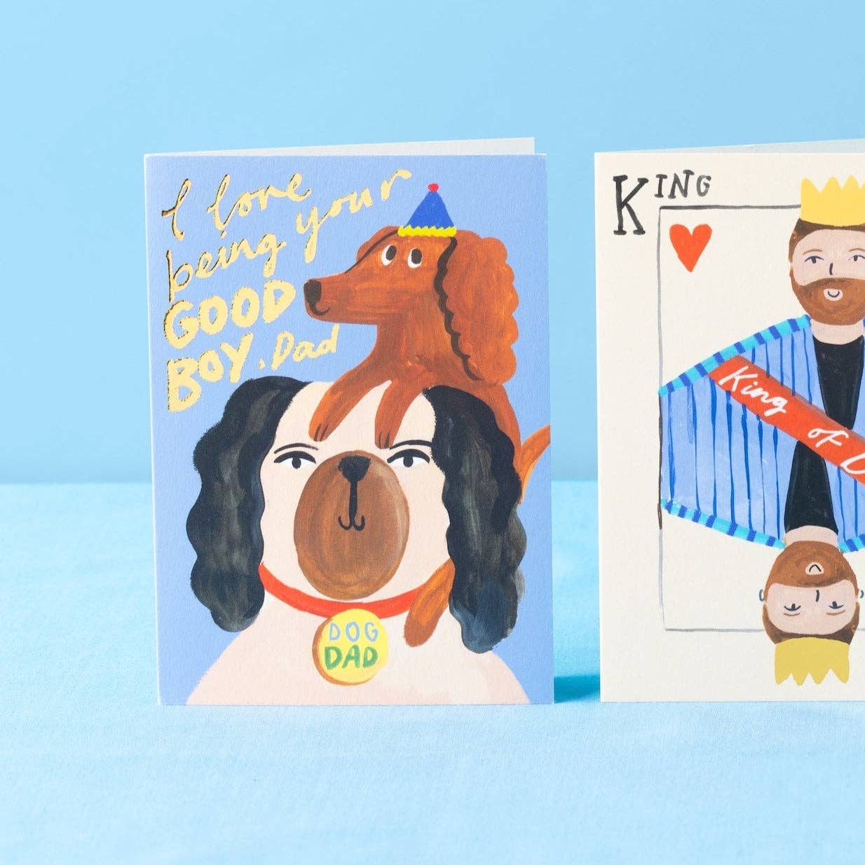 Being Your Good Boy Dog Dad Card