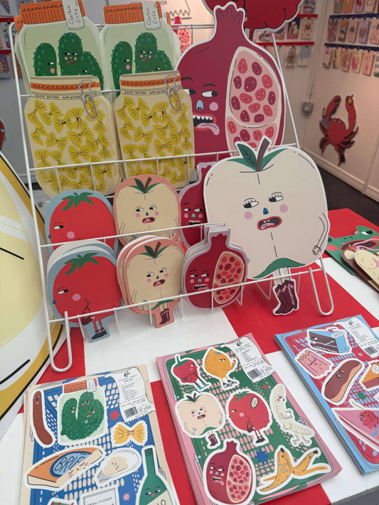 the patisserie | A5 Sticker Sheet