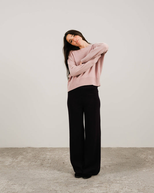 Cashmere Blend Crewneck Sweater