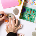Kids Rock Painting Kit | Cool Faces