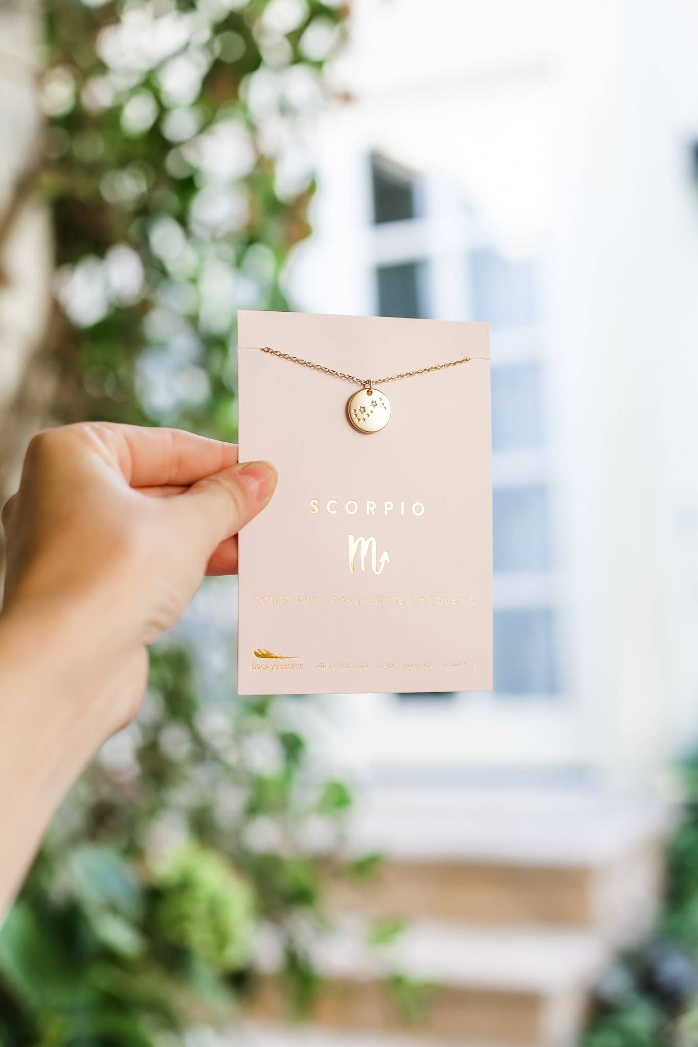 Zodiac Necklace | Scorpio