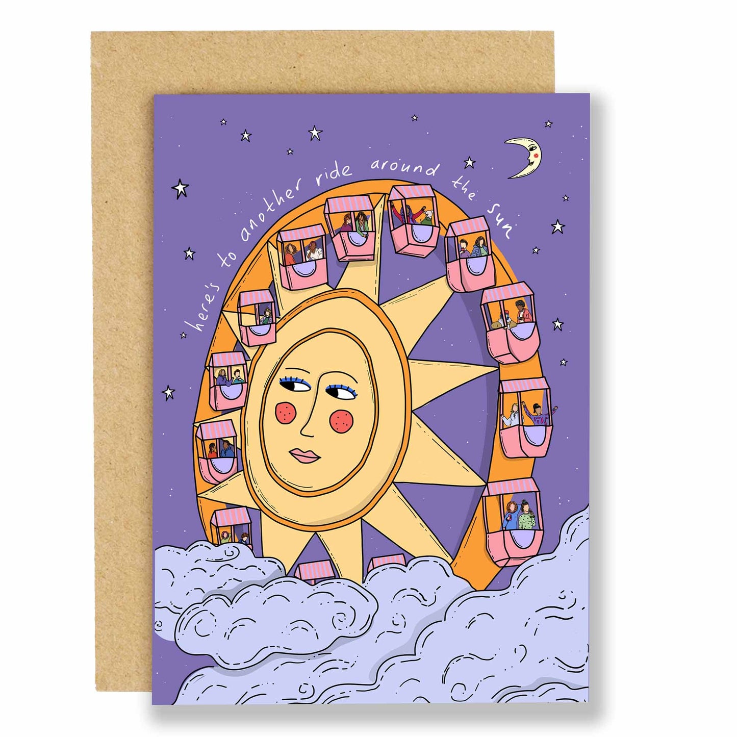 Another ride around the sun card