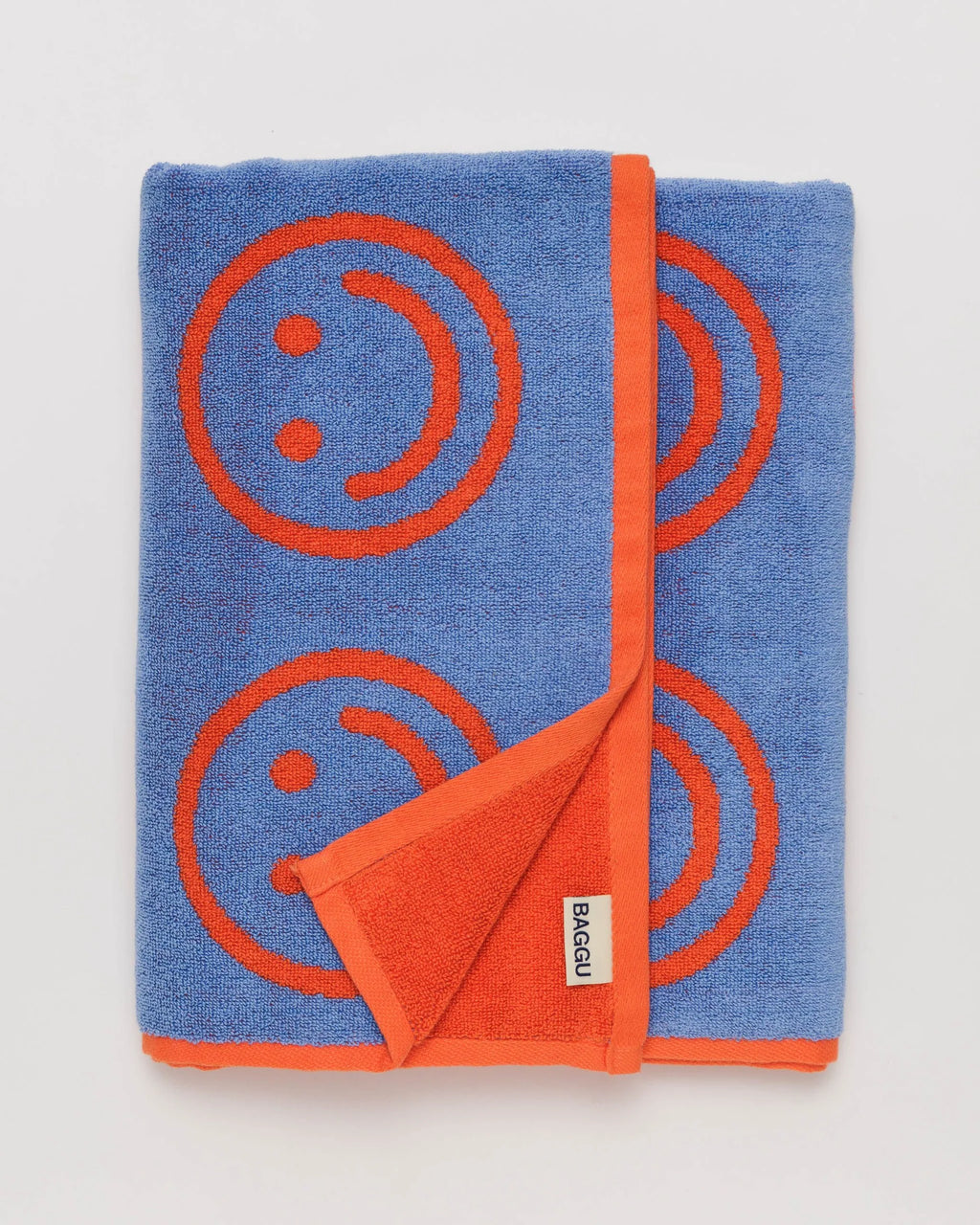 Bath Towel | Warm Red Happy