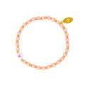 Tiny Daisies & Hearts | Bead Bracelet