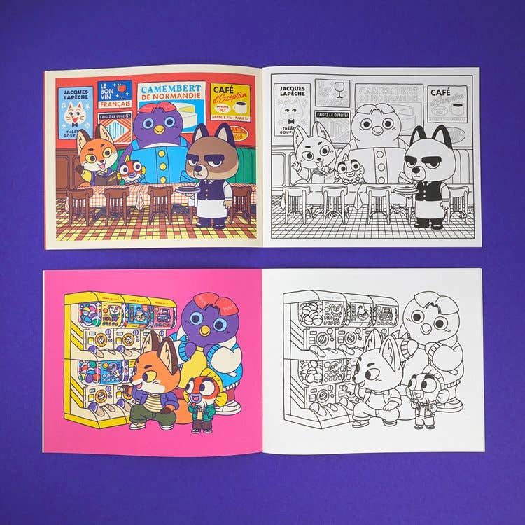 Rémi and Company | Colouring Book