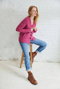Bonny Glen - Tweed Cardigan | Pink