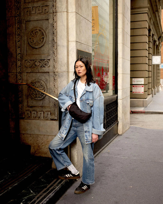 Small Crescent Bag | Black