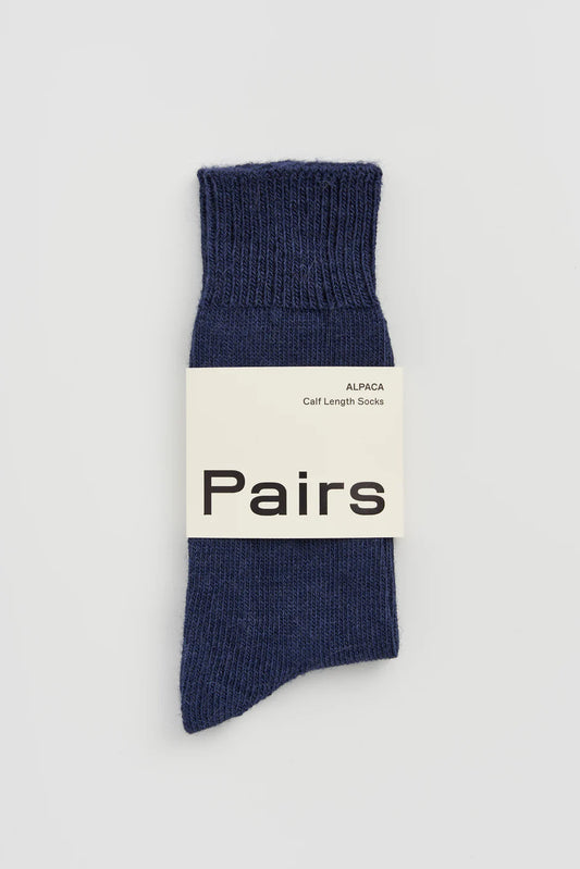 Alpaca Calf Length Socks | Various Colours
