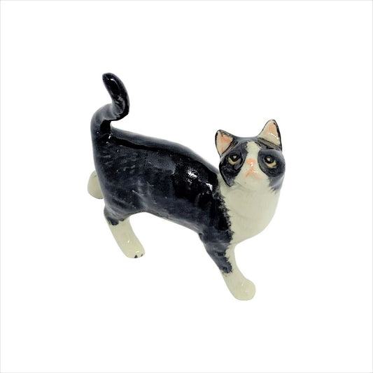 Ceramic Black Cat Standing