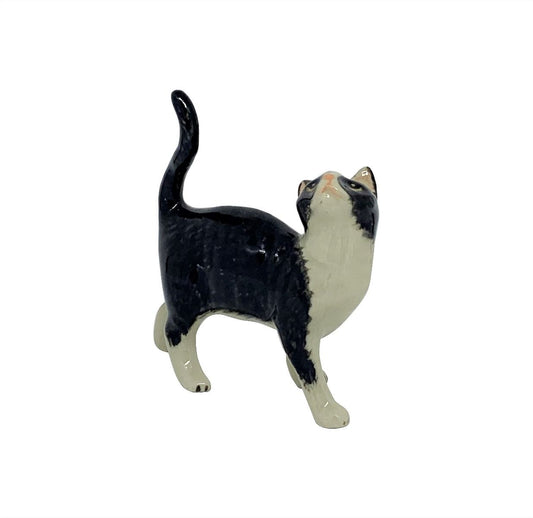 Ceramic Black Cat Standing