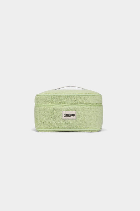 Gaspard Vanity Bag | Almond Green Sponge